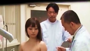 Fragile Teen Asian Gets Tits And Cunt Measured By Doctor