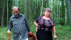 Granny Is Sucking In The Forest