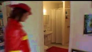 Hot Firewoman Fucked In The Room