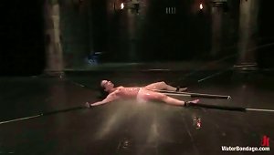 Water Torture For Katja Kassin After Toying Her In Bondage Session