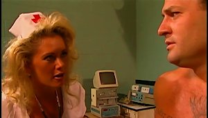 Dirty Blonde Nurse Having Hardcore Anal Sex With A Patient