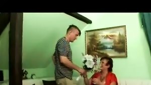 Granny Fucks For Flowers