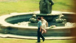 Super Hot Celeb Keira Knightley Dives Into A Fountain