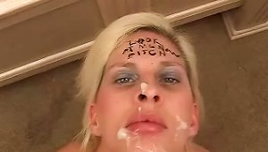 Appealing Tracy Receives A Facial Cumshot In A Funny Amateur Video